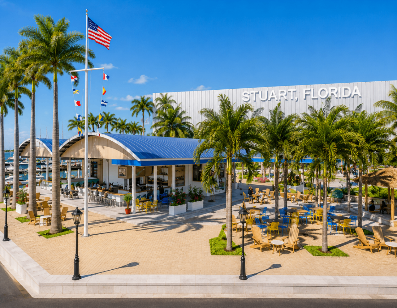 Atlantic Point Marina & Yacht Club — Marina renovation by BellTower Associates in Stuart, Florida