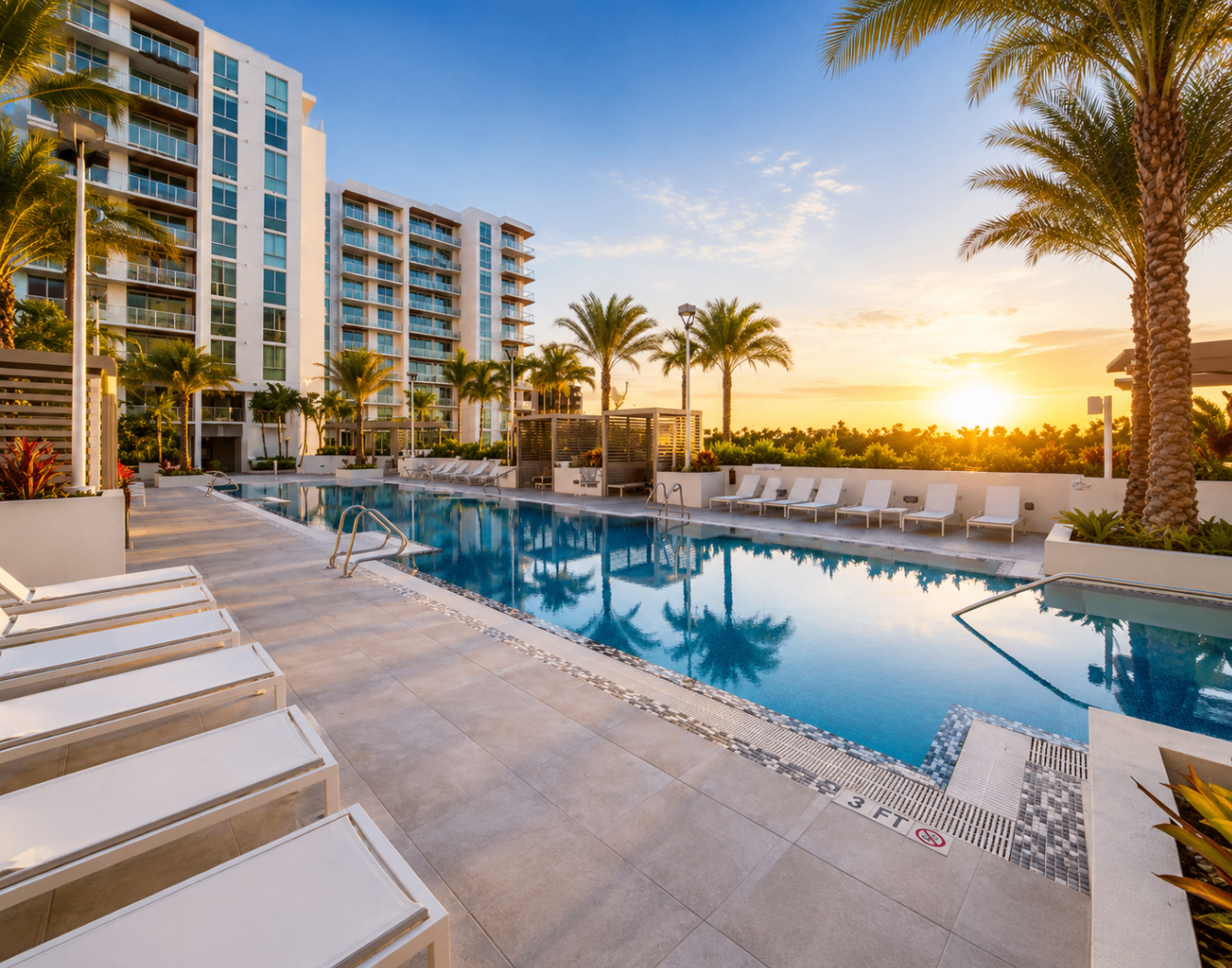 Quantum Apartments — Multifamily/Residential renovation by BellTower Associates in Fort Myers, Florida